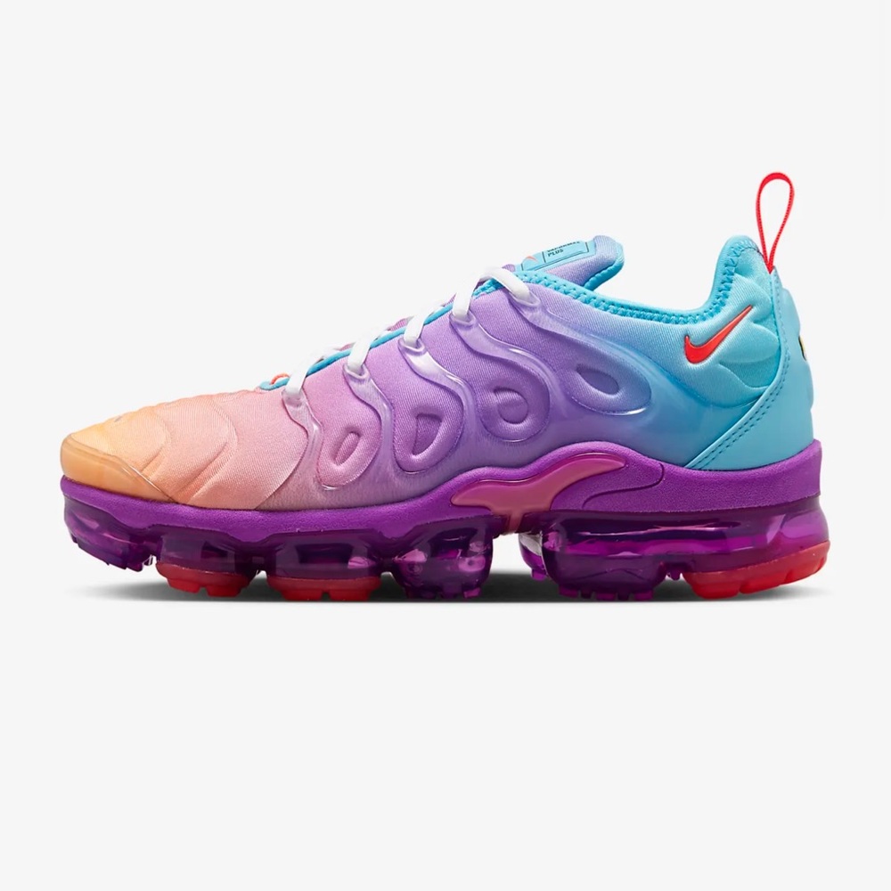 NEW Nike Air VaporMax Plus Fuchsia Dream/Vivid Orange/Baltic Blue/Bright Crimson